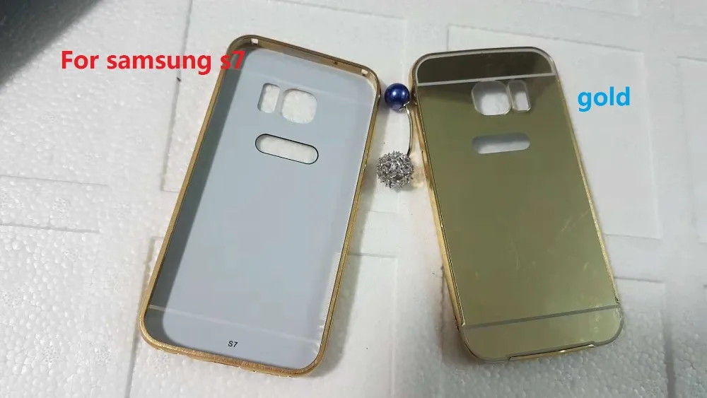 

Luxurious Mobile Shell Mirro Protective Covers Phone Case for samsung s7