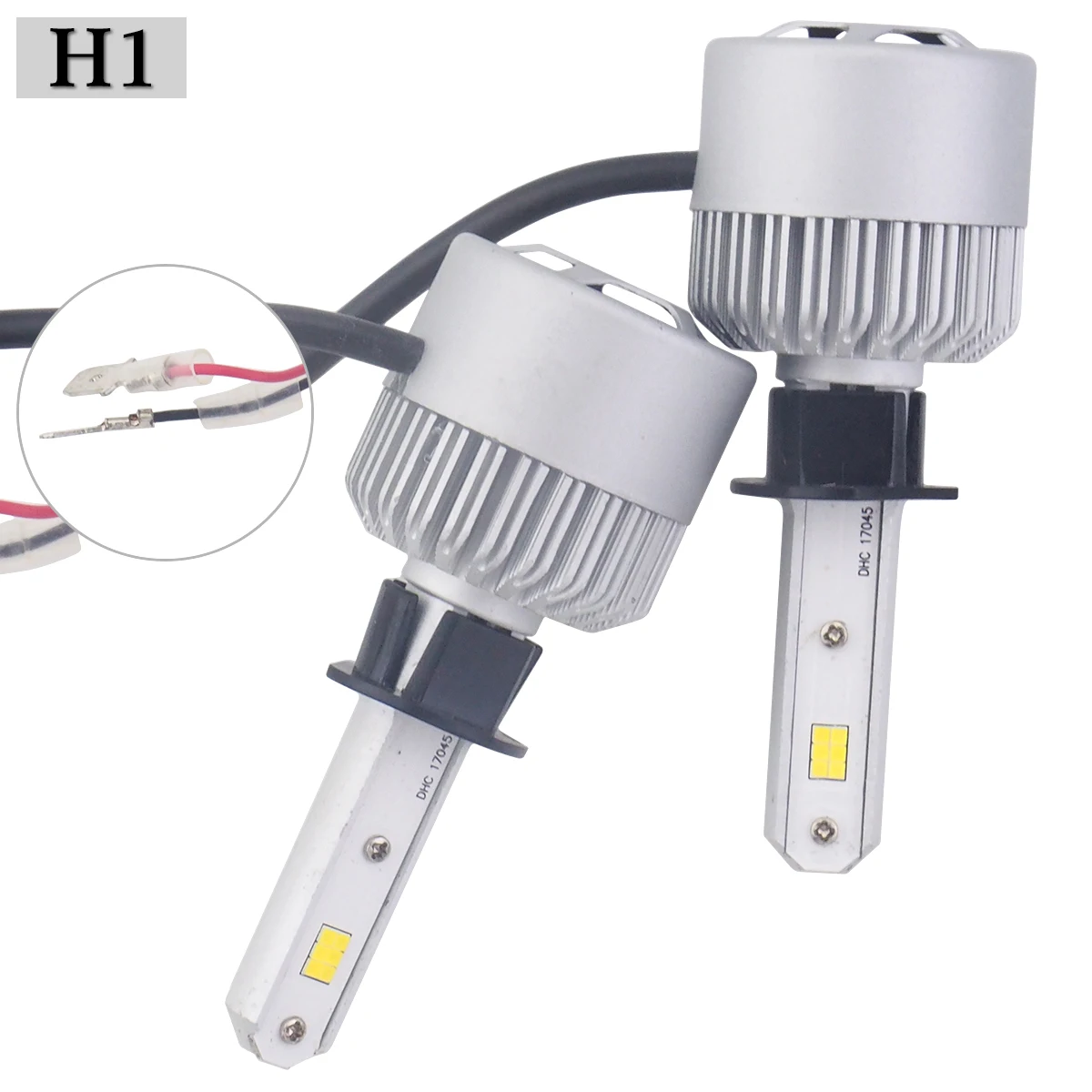 2 шт. 8000lm автомобиля H1 H3 H7 H8 H9 880 881 светодиодный лампа 40W 6000K фар z90|Передние LED-фары