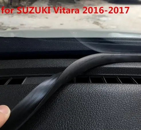 1 pc для SUZUKI Vitara- Инструмент консоли уплотнительной ленты переднее ветровое стекло звукоизолирующий резиновый в полоску Gap plug