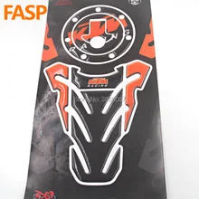 FASP Motorcycle Emblem Protection Tank Pad Protective Decal Sticker For 2011 2016 KTM Duke 125 200