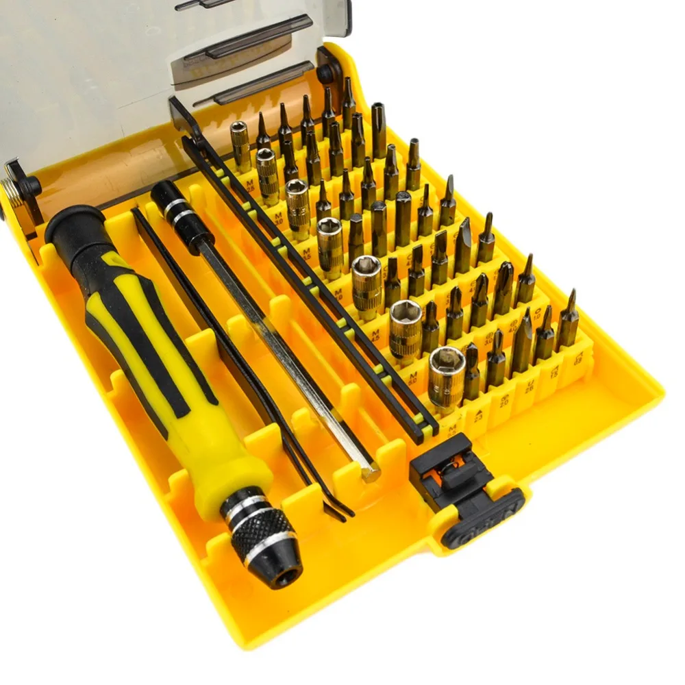 Precis-o-45-Em-1-Torx-Electron-Ferramenta-Chave-De-Fenda-Magn-tica-Set-M-o