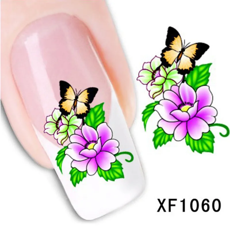 Butterfly Nail Stickers For Nails Art Decorations Nail Accessories