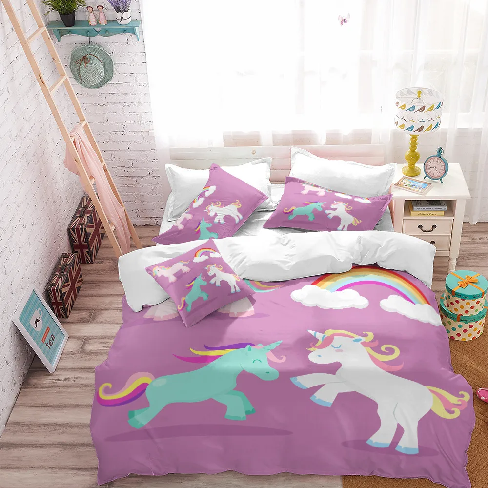 Purple Unicorn Bedding Cover | Unilovers