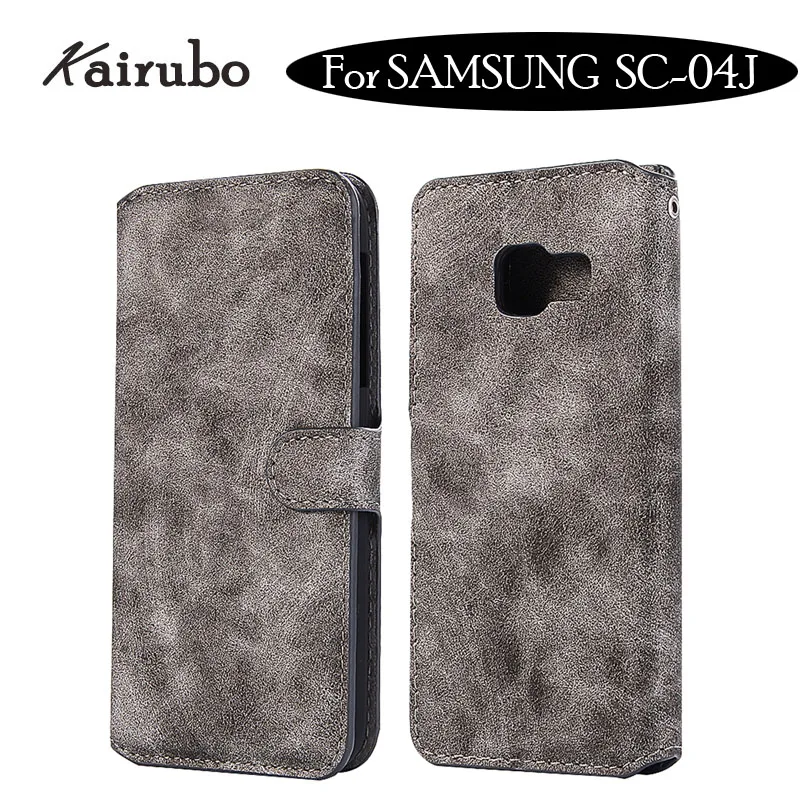 

For Samsung Galaxy Feel SC-04J PU Leather Magnetic Case Calf Grain Wallet cases with Card Slots Anti-Knock Cover Shell coque