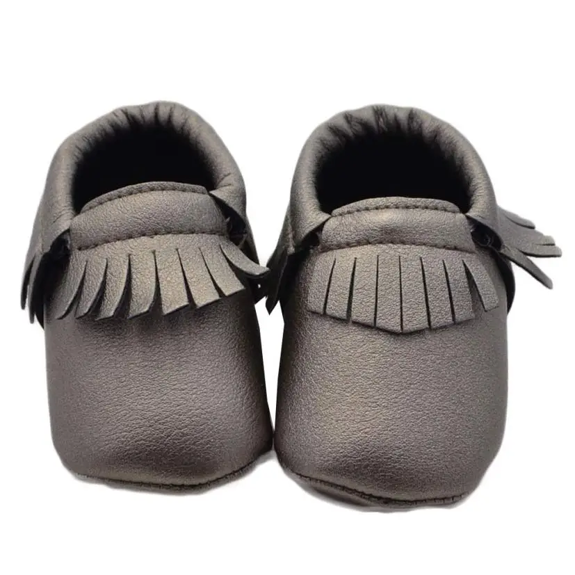 baby shoes 2017 Baby Girl Bowknot Tassels Shoes Toddler Soft Sole