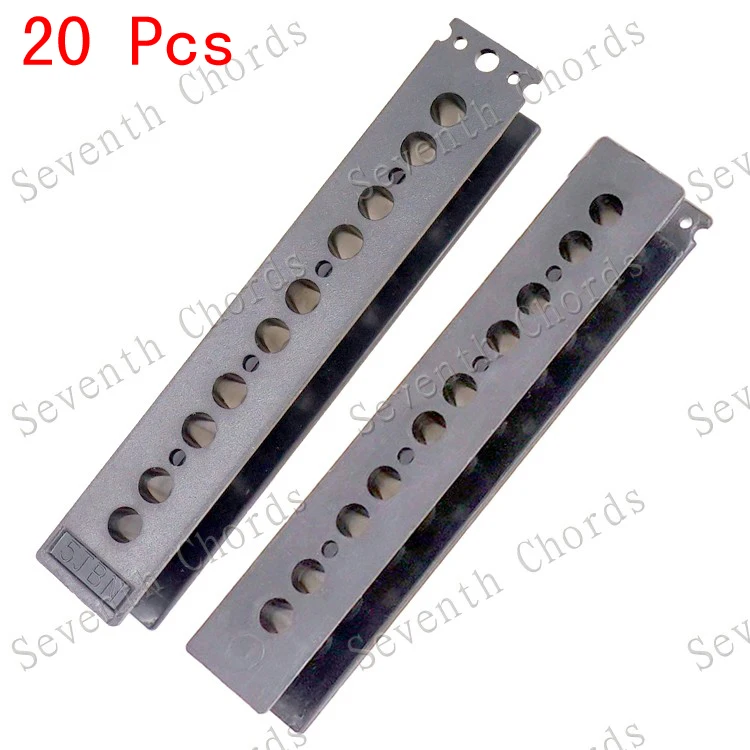 

20 Pcs Electric Guitar Bass Pickup Slug Bobbins for 5 String JB Style Pickup Replacement - Bobbins length 98MM and 102MM choose