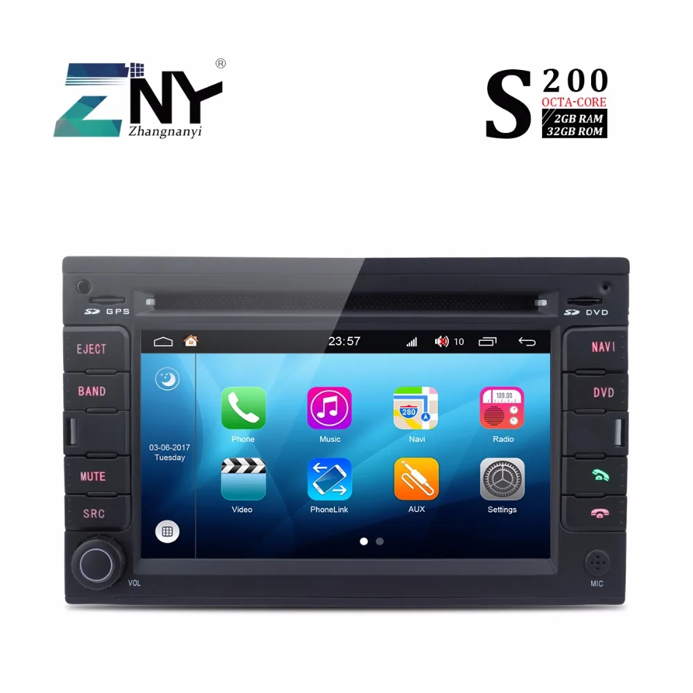 S200 6 2 ''сенсорный экран Android 8 0 автомобильный DVD для VW GOLF4 B5 автомобильное стерео