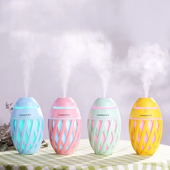 

320ML Rugby Warm Light LED Humidifier Air Diffuser Purifier Atomizer essential oil diffuser difusor de aroma mist maker fogger