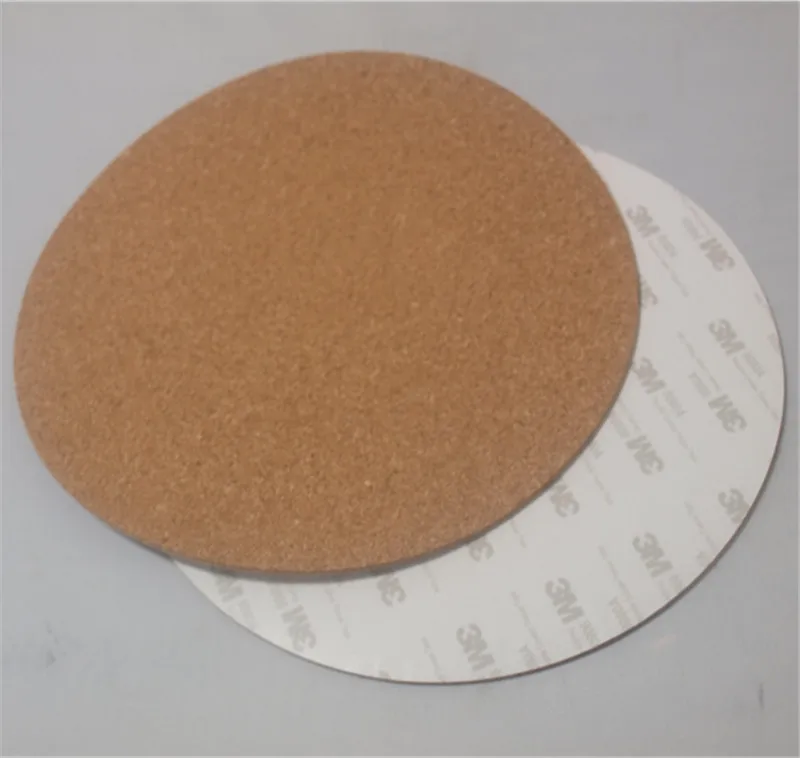 

2pcs* round 300mm adhesive cork sheet For Kossel/Delta 3D Printer Heatbed Hot Plate Round 300 mm with tape