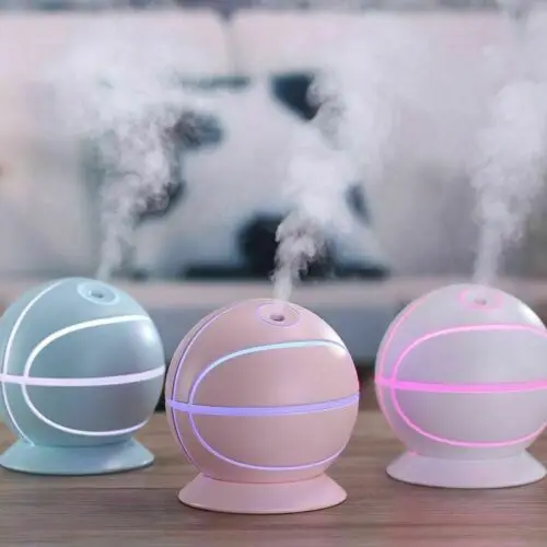 Увлажнитель воздуха для баскетбола, диффузор эфирного масла, лунный светильник, увлажнитель воздуха с прохладным туманом, Великобритания