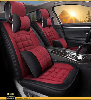 

3D Plush Car Seat Cover Winter Seat Mats Cushion For Chevrolet Cruze Malibu Sonic Spark Trax Sail Captiva Epica