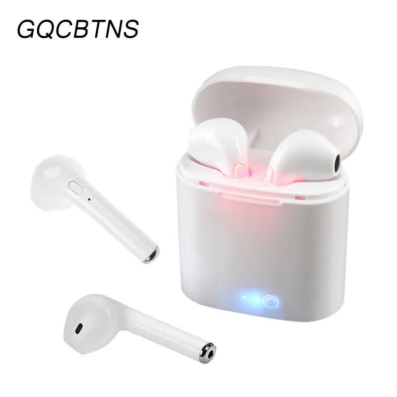 

i7s Bluetooth Earphone Wireless Headphones air ear pods stereo earbuds Sport Headset with mic for iphone 8 Huawei Samsung Xiaomi