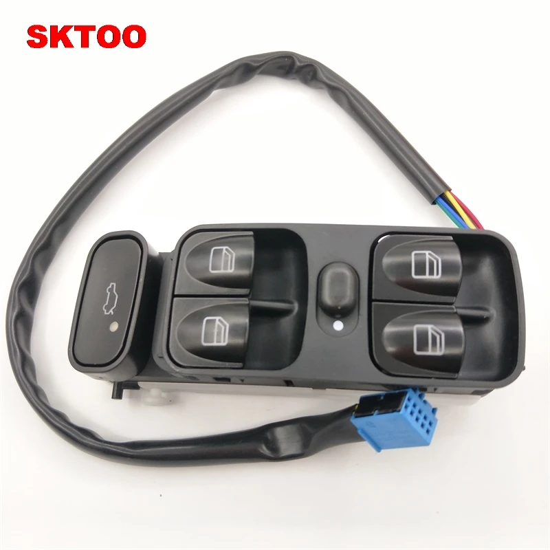 Главный переключатель стеклоподъемника SKTOO для Mercedes C Class W203 C180 C200 C220 2038210679 A2038210679
