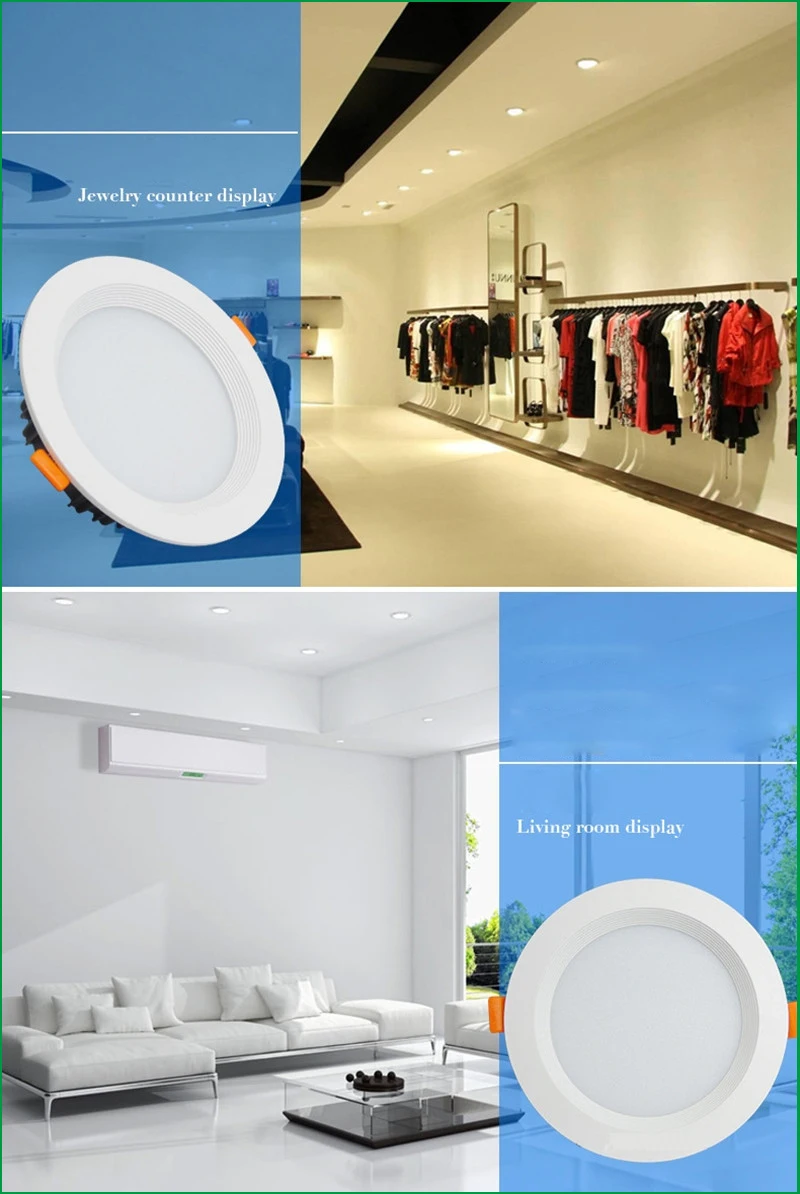Downlights pode ser escurecido led downlight Garantia : 2years