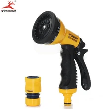 2 шт. пистолет сопло со стандартным соединителем шланга Регулируемый водяной пистолет орошение для воды цветы Автомойка садовые инструменты