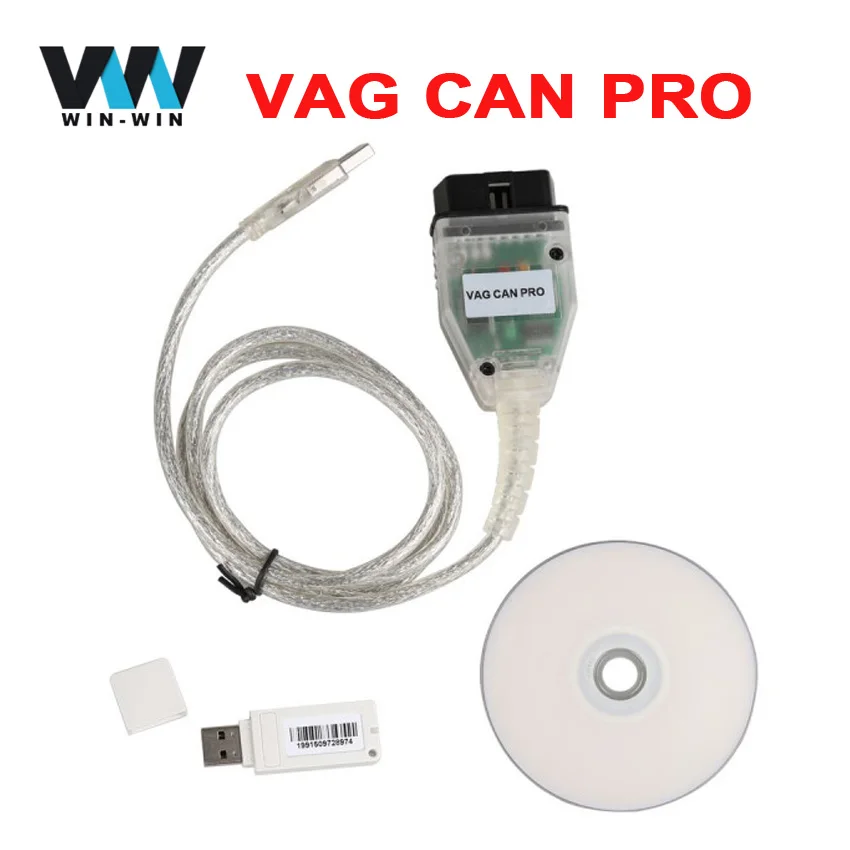 VAG CAN VCP PRO V5.5.1 CAN BUS+UDS+K line OBD OBD2 Diagnostic Cable ...