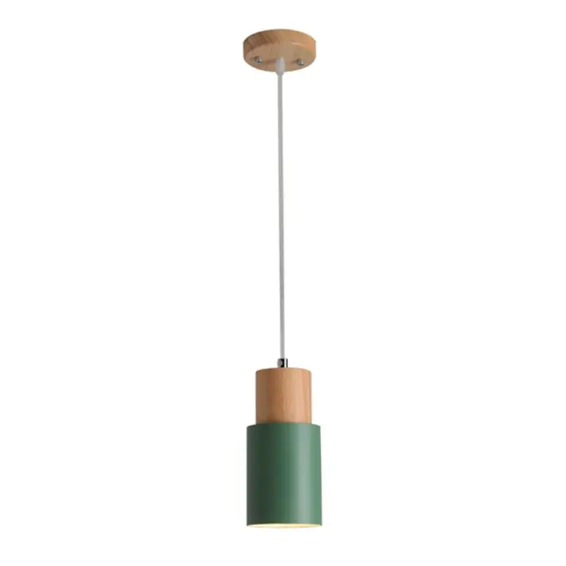 

E27 Ceiling Lamp Holder Hanging Light Socket Wood Pendant Base Simple Nordic Decor For Home Hotel Island Kitchen