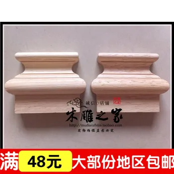 

Dongyang woodcarving flower flower floral applique square square European furniture cabinet door flower flower patch carved wood