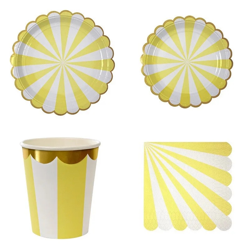 Yellow Gold Tabelware  (3)