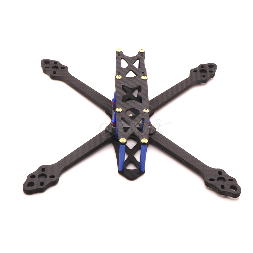 ohnny 2 5inch X5 227mm wheelbase 227 with 5mm Arm Carbon Fiber X type FPV Quadcopter frame (5)