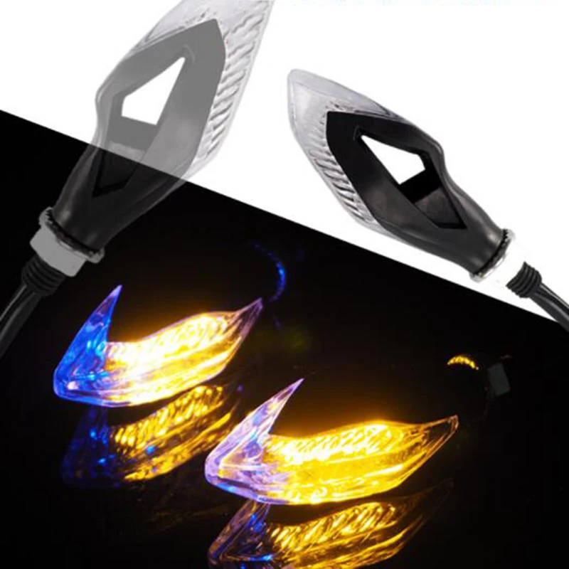 

1pcs scooter motorbike moto motocross for honda suzuki yamaha kawasaki motorcycle running turn signals drl blinker flasher light