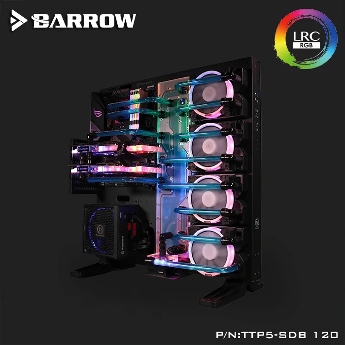 Barrow Acrylic Board Water Channel Solution kit use for TT Core P5 Case / Kit for CPU and GPU Block / Instead Reservoir