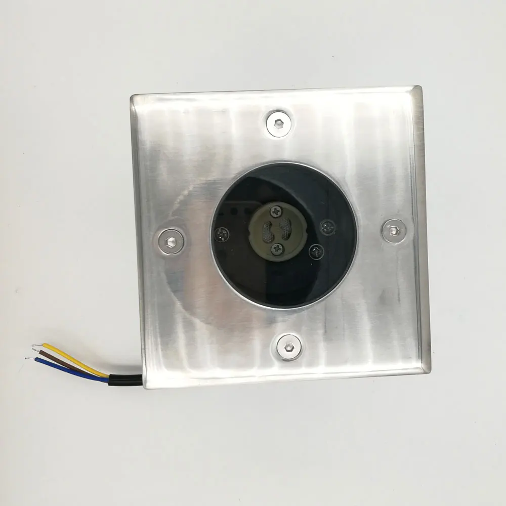 5W Waterproof LED Underground Light Kit IP65 Gu10 Outdoor Ground Garden Path Floor Buried Yard Spot Landscape with gland IP BOX (14)
