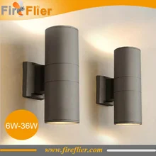 8 шт./лот 18 Вт светодиодный садовый светильник 12 Вт 24 Вт 36 Вт Светодиодный прожектор 110 В 220 В 277 в вверх и вниз стены открытый водонепроницаемый крыльцо лампа