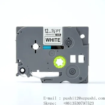 

5pcs/lot Compatible Laminated Label Tape for P-touch Label Maker and Printer 0.47" x 26.2ft for TZe-231 TZe231 TZ-231 TZ231