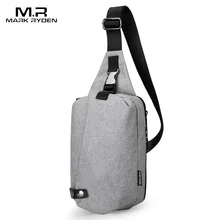 MarkRyden Nouvelle Arrivée Poitrine Pack Hommes Occasionnels Bandoulière Sacs Court Voyage Sac pour Hommes Chaude-Été Épaule Sac