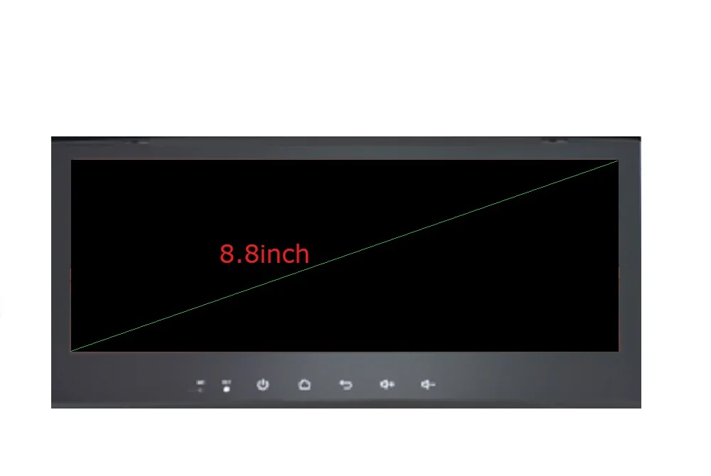 Discount 8.8 inch full touch Android 9 car radio player for  VW Volkswagen Touareg 2005-2009BLUETOOTH gps navigation 2