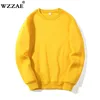 Solid Sweatshirts 2022 New Spring Autumn Fashion Hoodies Male Large Size Warm Fleece Coat Men Brand Hip Hop Hoodies Sweatshirts ► Photo 1/6