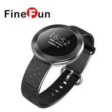 Finefun ET01 Smart Band телефон монитор сердечного ритма Bluetooth Смарт часы с удаленного Камера Сенсорный экран для Android/IOS