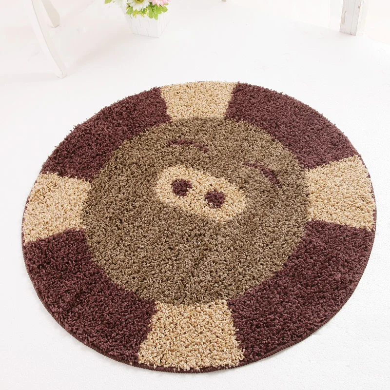 Derlook veil circle mats carpet doormat mat bath mat tables and chairs