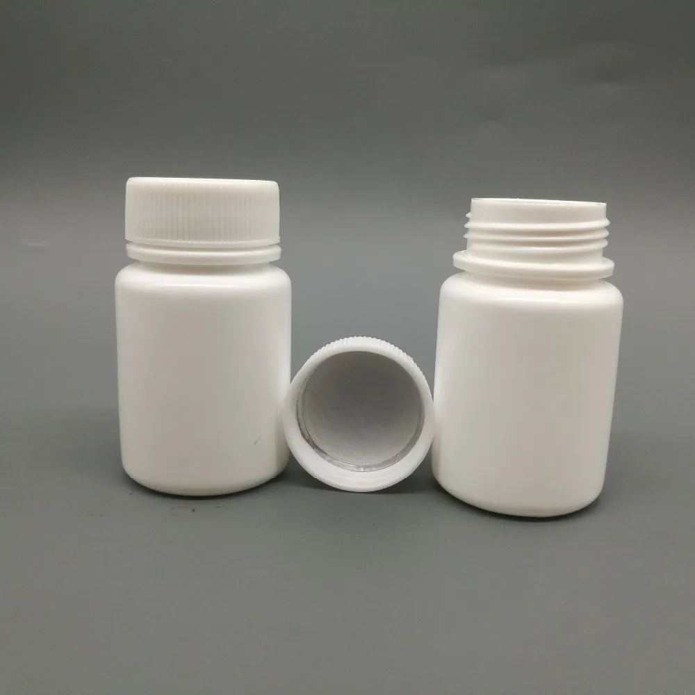 20 шт./лот 30 мл HDPE белая фармацевтическая бутылка, пластиковые таблетки контейнер для бутылок для капсул