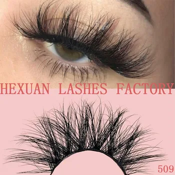 

HEXUAN Mink 5D Mink Eyelashes 100% Cruelty free Lashes Handmade Natural Wispy long beauty Thick Popular False soft Makeup