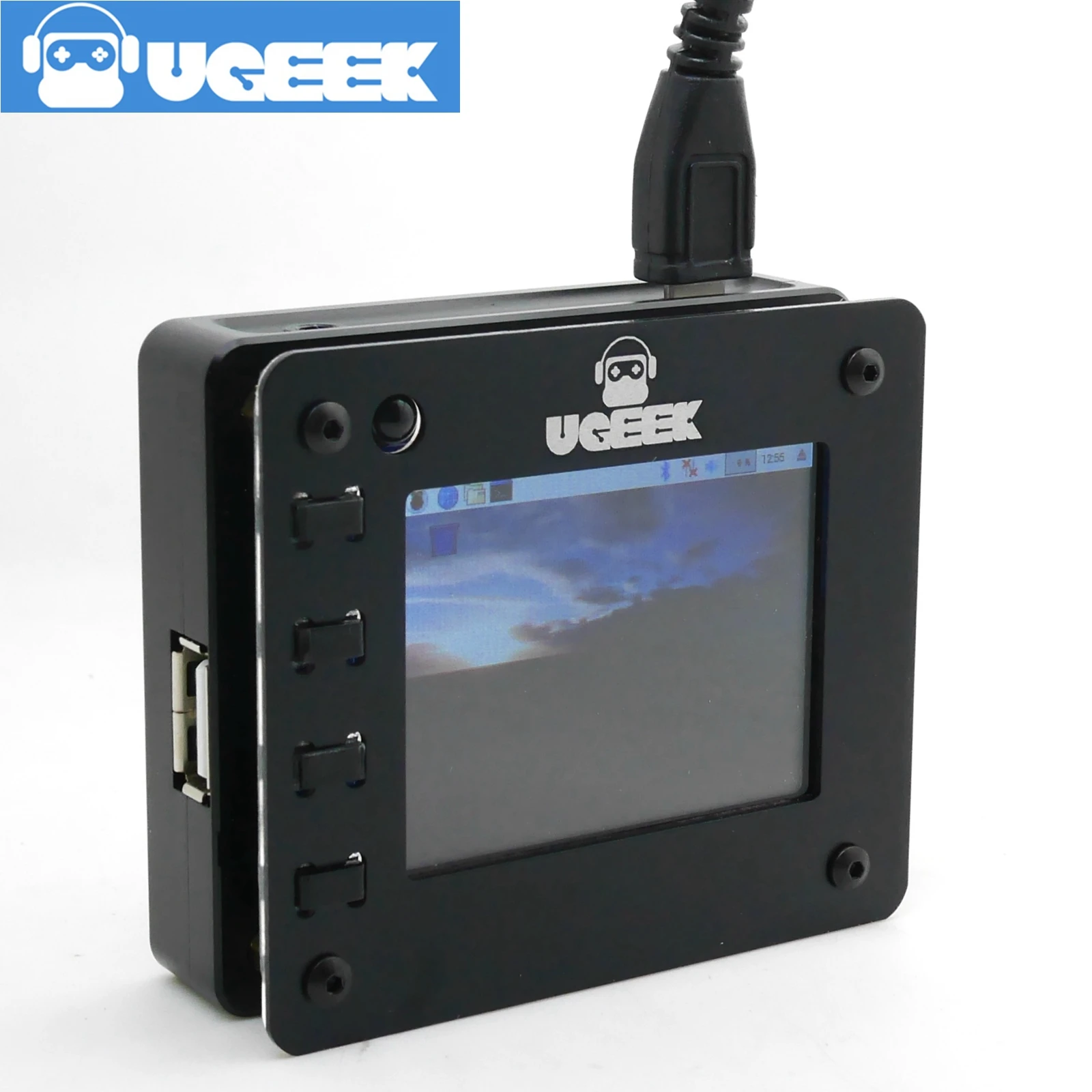 UGEEK Новинка! Ультратонкий чехол с ЧПУ из алюминиевого сплава для Raspberry Pi 3A + |
