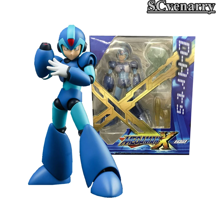 Rockman Коллекционная модель игрушки Megaman X игра фигурка рок человек ПВХ 12 см|Игровые
