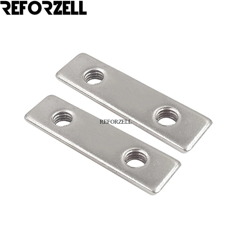 

M5 Chrome plated Double Tee nuts for V-slot/T-slotaluminum profile accessories