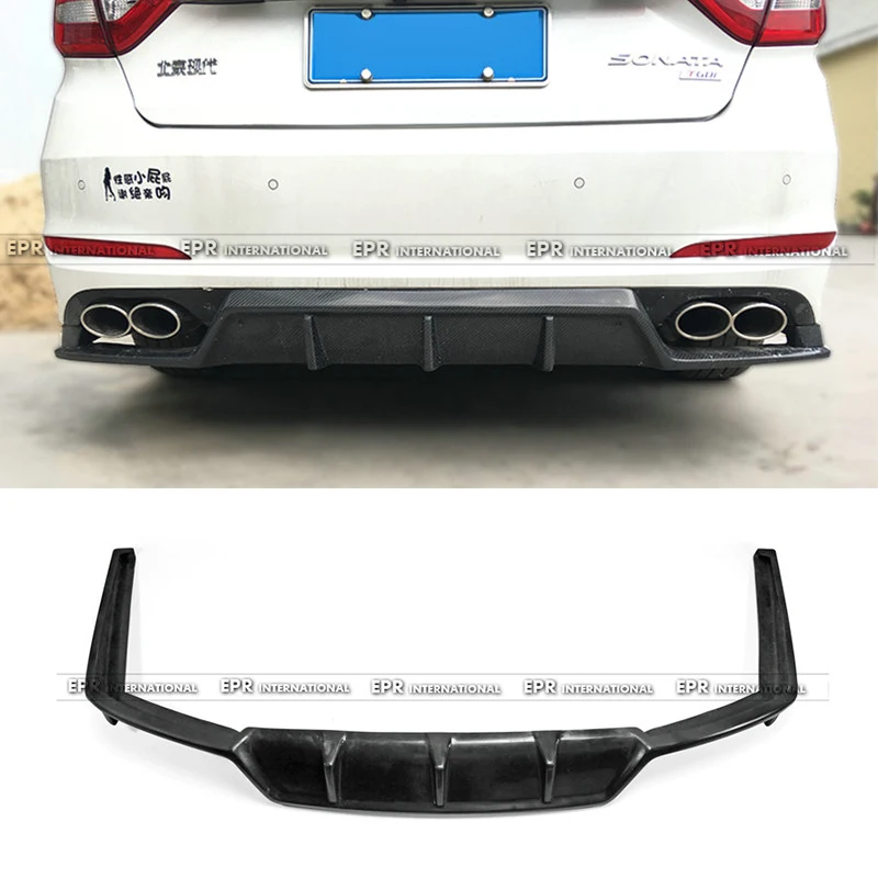 Hyundai 9th Gen Sonata LF ZT Style Rear Diffuser (KDM version) FRP(2)..