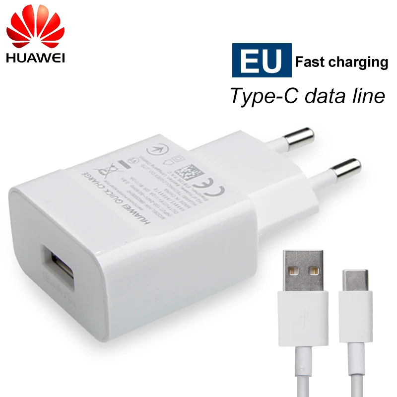 Оригинальное зарядное устройство huawei, 5 В/2 А, 9 В/2 А, USB, быстрая зарядка для huawei P8 P9 Plus Lite Honor 8 9 Mate10 Nova 2 2i 3 3i, зарядное устройство