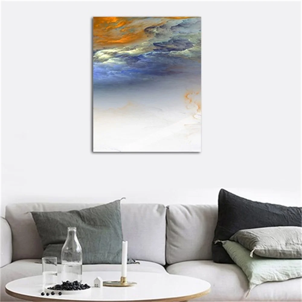 

European Modern Style Abstract Sample Canvas Oil Painting Frameless Poster Living Room Bedroom Wall Art Home Decorative Painting