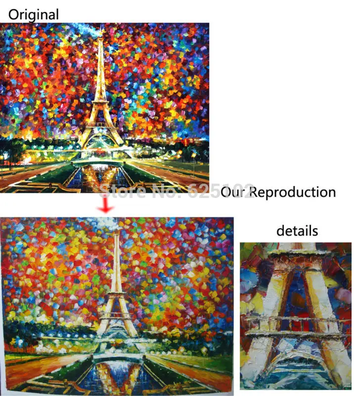 palette knife painting