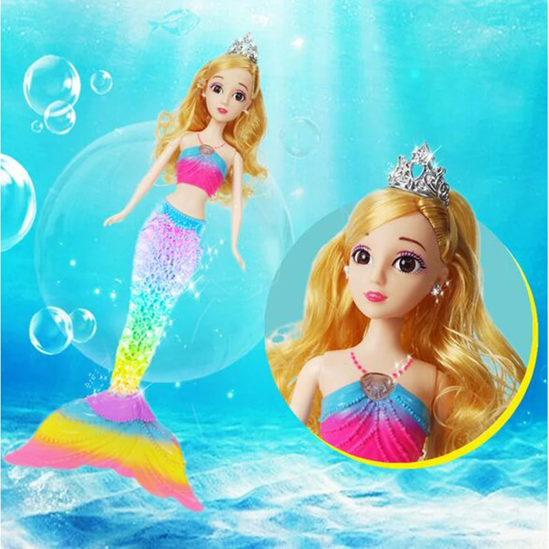 little mermaid water toy