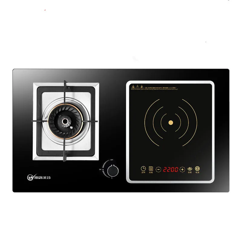  Embedded Gas Cooker Electrical and Gas Dual-purpose Cooker Table Type Natural Liquefied Gas Built-i