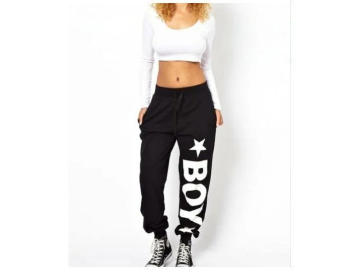 Women hip hop pants Casual women sports pants Jogging femme Sport trousers  Joggers women Sweatpants women Loose cotton boy - купить по выгодной цене |  AliExpress