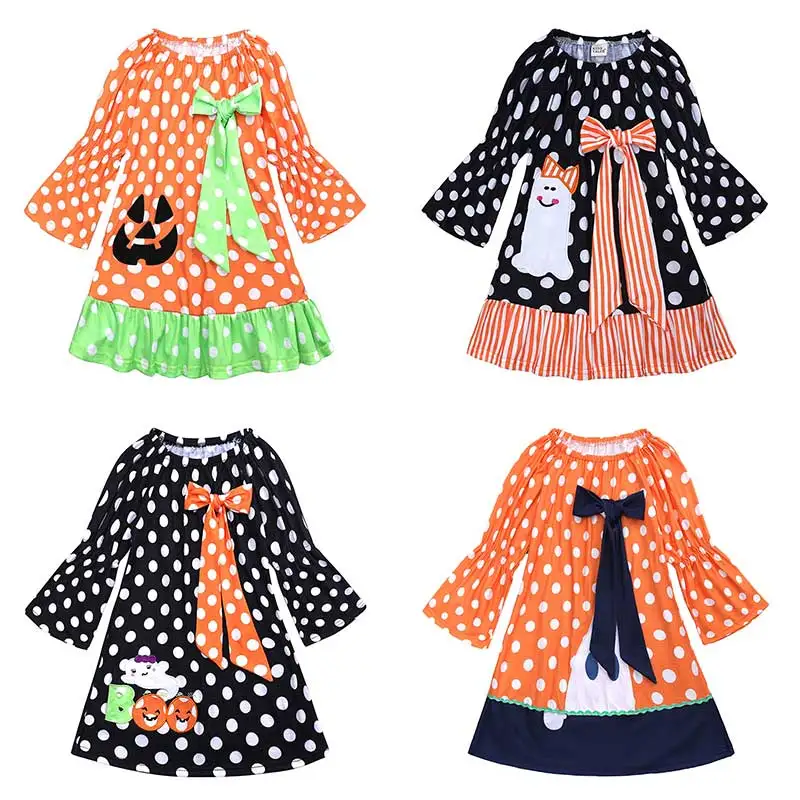 

2019 Princess Dress Cosplay Pumpkin Costume for Children dress Christmas Costume Halloween Costumes for Kids Girls Dress