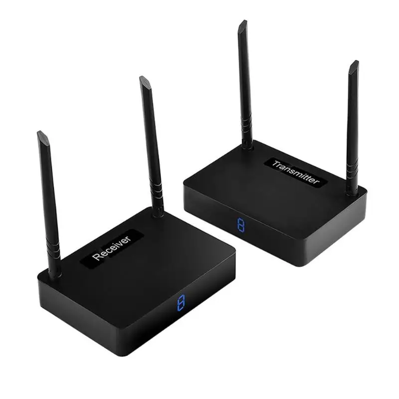 ALLOYSEED HD585 Wireless HDMI Transmitter Receiver 5.8 GHz 350m IR HDMI Extender Transmission System TV Set-top Box Sharing Kit ALLOYSEED HD585 Wireless HDMI Transmitter Receiver 5.8 GHz 350m IR HDMI Extender Transmission System TV Set-top Box Sharing Kit