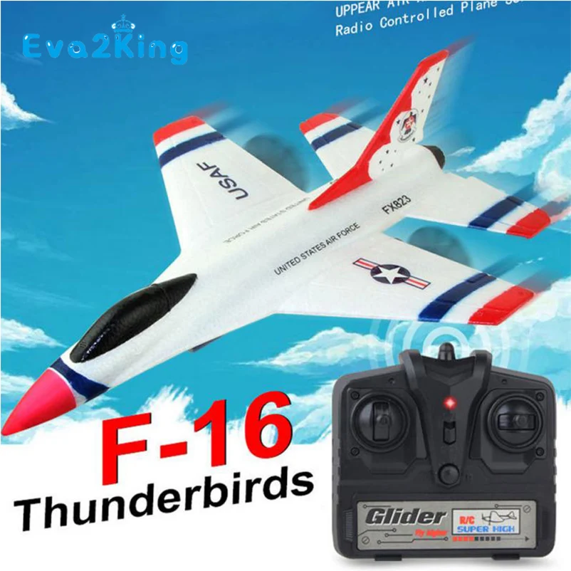 Eva2king RC Plane Remote Control Helicopter Electric Rc Glider Foam Outdoor Remote Control Toys For Children Gift RC Drone