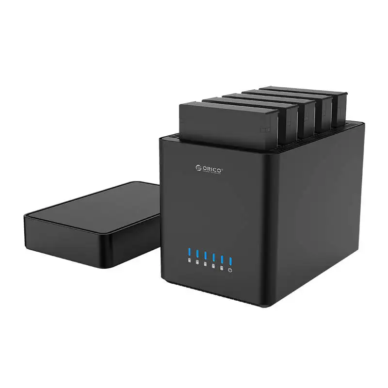 Orico DS500U3 USB3.0 мульти-отсек 3,5 дюймов жесткий диск Корпус магнитного типа HDD SSD док-станция